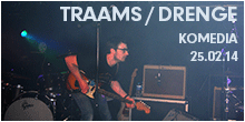 Traams live at The Komedia